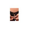 String noir classique en dentelle 